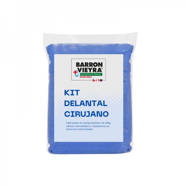 KIT DELANTAL CIRUJANO ESTÉRIL