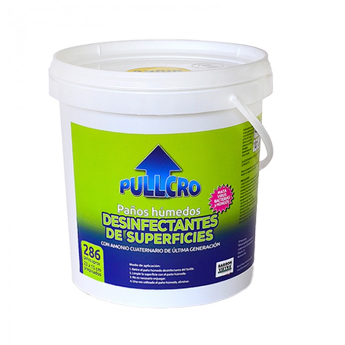 PAÑO HUMEDECIDO PULLCRO DESINFECTANTE