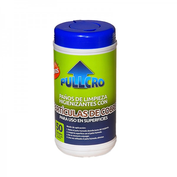 PAÑO HUMEDECIDO PULLCRO HIGIENIZANTE