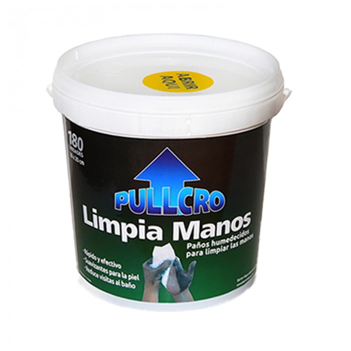 PAÑO HUMEDECIDO PULLCRO LIMPIA MANOS